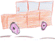 Bus picture drawn by Harriet from Kidzone
